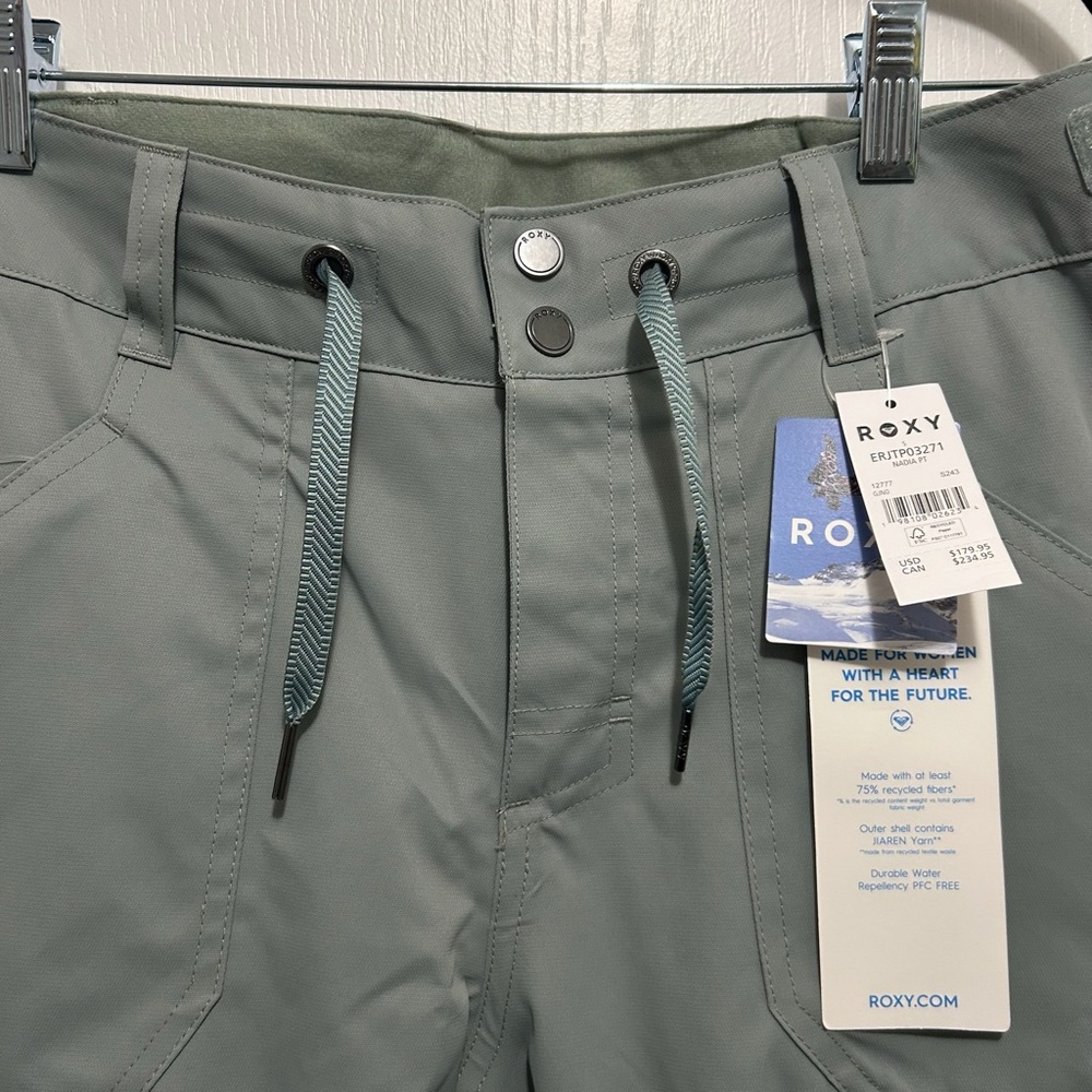NWT Roxy Nadia Snow Pants Size Small - Picture 6 of 14